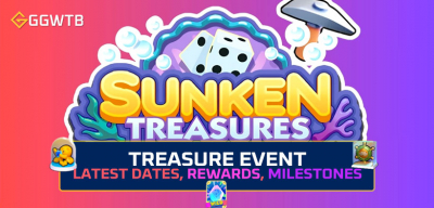 Monopoly GO Sunken Treasures Event: Latest Dates, Rewards and Milestones