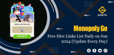 Monopoly GO Free Dices Links Update Daily on Jun 2024