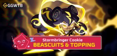 Cookie Run Kingdom: Stormbringer Cookie Ultimate Guide - Biscuits and Topping