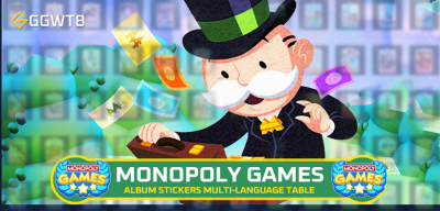 Monopoly GO: Monopoly Games Album Stickers Multi-Language Names Correspondence Table
