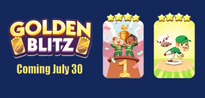 Monopoly Go Gold Blitz Returns July 30: Two 4 Stars Gold Stickers Can Trading