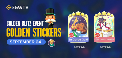 Monopoly Go Golden Blitz Event Exclusive Stickers and Schedule in Games Season