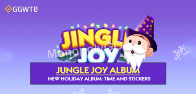 Monopoly GO Jingle Joy New Album: Time and Holiday Set Stickers