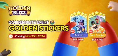 Monopoly GO Golden Blitz Event: Schedule & Tradeable Golden Stickers | Marvel Album