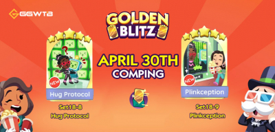 Monopoly GO Next Golden Blitz Event - Movie Night Album (3/06-5/01)