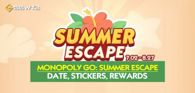 Monopoly GO New Album Summer Escape: Date, Stickers and Rewards (7/02-8/27)