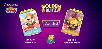 Monopoly GO Next Golden Blitz Event - Summer Escape Album (7/02-8/27)