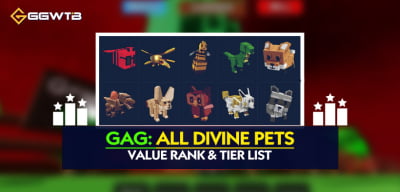 Grow a Garden: All Divine Pets Value Rank & Tier List