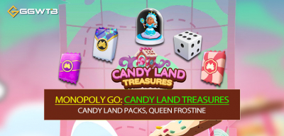 Monopoly GO Candy Land Treasures (Sept 16–22): Candy Land Packs, Queen Frostine