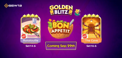 Monopoly Go Next Golden Blitz: Ratatouille and The Cave Stickers Trading