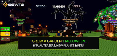 Grow a Garden Halloween Update Part 3: Ritual Teasers, Glass Animals Guest, New Plants & Pets