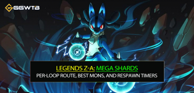 Fast Farm Mega Shards in Pokemon Legends Z-A: Per-Loop Route, Best Mons, and Respawn Timers