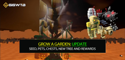 Grow a Garden Longest Halloween Update: Seed, Pets, Chests, New Tree and Rewards