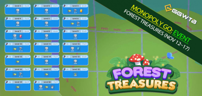 Monopoly GO Forest Treasures (Nov 12–17): Pickaxe Math, Level Routing, and Reward Max