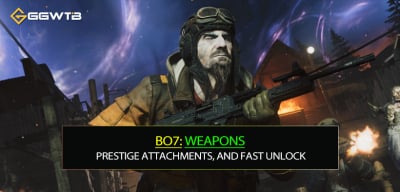 CoD Black Ops 7 All 30 Launch Weapons: Prestige Attachments, and Fast Unlock