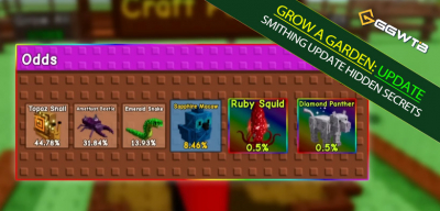 Grow a Garden Smithing Update Hidden Secrets With Practical Tests and Drop Rates