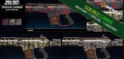 Black Ops 7 Camos and Mastery: Universal vs Standard, Weapon Prestige