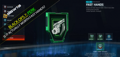 Black Ops 7 Fast Hands Perk Deep Dive: Is It Actually Worth It?
