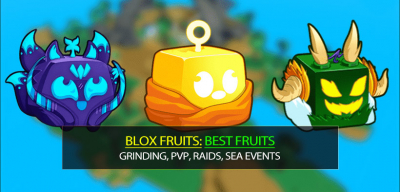 Which are the Best Fruits for Grinding, PvP, Raids, Sea Events in Blox Fruits?