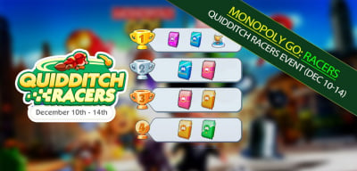 Monopoly GO Quidditch Racers Event (Dec 10-14): Best Team Tips, Rewards & Flag Strategy
