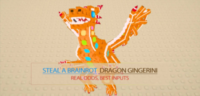 Steal a Brainrot Dragon Gingerini Fusion Guides: Real Odds, Best Inputs