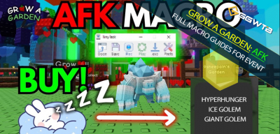 Grow a Garden AFK Farming Infinite Full Macro Guides for Christmas Event