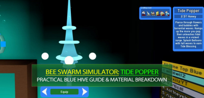 Bee Swarm Simulator Tide Popper Crafting: The Practical Blue Hive Guide & Material Breakdown