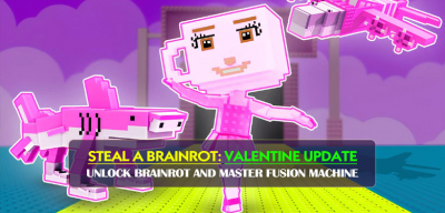 How to Unlock New Brainrot and Master Fusion Machine in Steal a Brainrot Valentine Update?