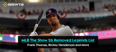 MLB The Show 26 Removed Legends List: Frank Thomas, Rickey Henderson and More