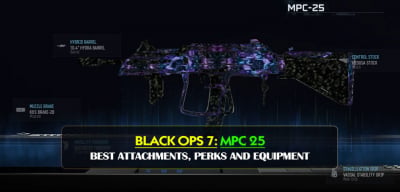 Black Ops 7 Best MPC 25 Class Setup: Best Attachments, Perks and Equipment