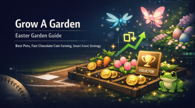 Grow A Garden Easter Garden Guide: Best Pets, Fast Chocolate Coin Farming, and Event Strategy