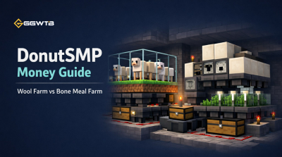 Donut SMP Money Farming Guide: Wool Farm vs Bone Meal Farm for Fast