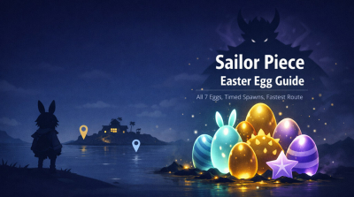 Sailor Piece Easter Egg Guide: All 7 Egg Locations, Timed Spawns, and Fastest Quest Route