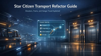 Star Citizen Transport Refactor Guide: Evocati Update for Elevators, Trams, and Hangar Travel