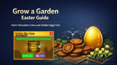 Grow a Garden Easter Best Way to Farm Chocolate Coins and Golden Eggs Fast Guides