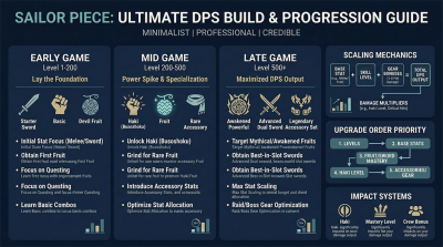 Sailor Piece Maximum DPS Team Build Guide: Best Damage Upgrade Order