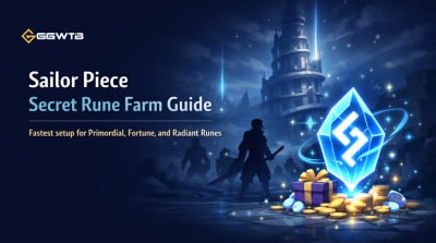 Sailor Piece Best Way to Get Primordial, Fortune, and Radiant Runes Fast Farm Guide