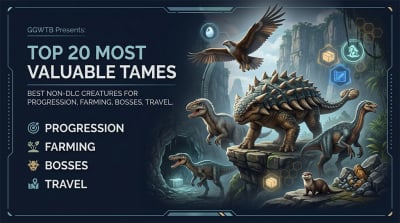 Ark Survival Ascended Best Tames: Most Valuable Non-DLC Creatures for Any Playthrough