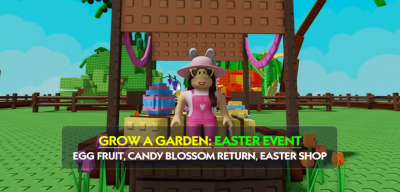 Grow a Garden Easter Event Guide: Egg Fruit, Candy Blossom Return, Easter Shop & Season 4
