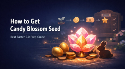 How to Get Grow a Garden Candy Blossom Seed in Easter 2.0 Update?