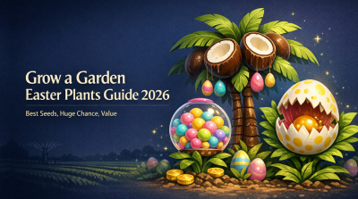 Grow a Garden Easter Plants Guide: Best Seeds, Huge Chance Rates, Biggest Crops, and Value