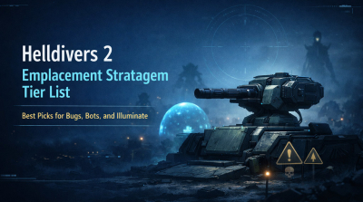 Helldivers 2 Emplacement Stratagem Tier List: Best Picks for Bugs, Bots, and Illuminate
