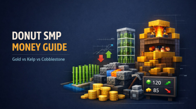 Donut SMP Money Guide: Is Gold Better Than Kelp? Best Farms for Fast Profit