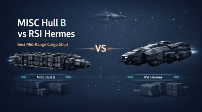 MISC Hull B vs RSI Hermes: Which Mid-Range Cargo Ship Is Better in Star Citizen?