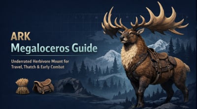Is the Megaloceros Worth Using as a Primary Mount in ARK Survival Ascended?