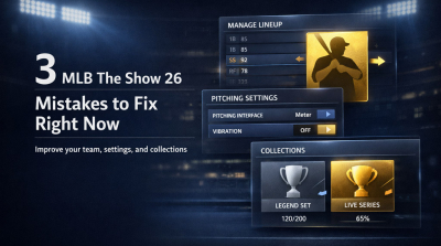 How to Fix Your MLB The Show 26 Team, Settings, and Collections?