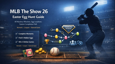 MLB The Show 26 Easter Egg Hunt Guide: Mystery Missions, Egg Locations, and Fastest Path