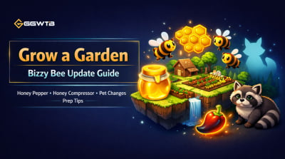 Grow a Garden Bizzy Bee Update Guide: Honey Pepper, Honey Compressor, Pet Changes