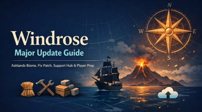 indrose Major Update Guide: Ashlands Biome, Fixes, New Support Hub