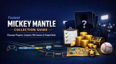 MLB The Show 26 Fastest Way to Complete the Mickey Mantle Collection